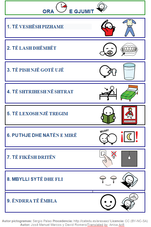 PARASHIKIMI PËR ORËN E GJUMIT